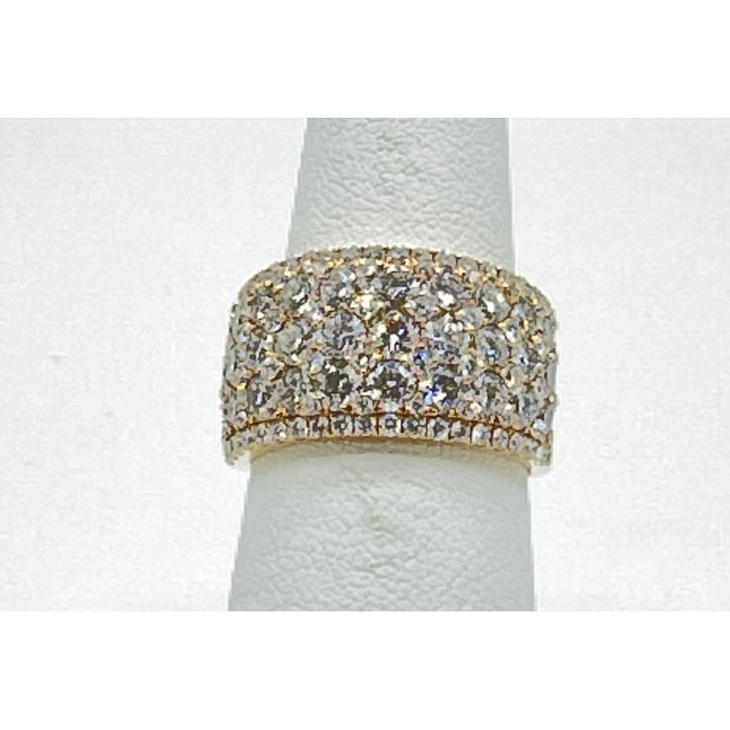 18k Rose Gold Diamond Rings 