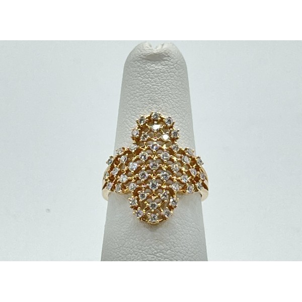 18k Rose Gold Diamond Rings 