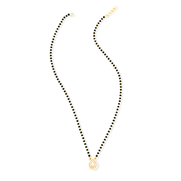Designer 0.37CT Diamond Mangalsutra in 18K Gold