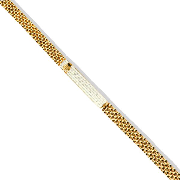 1.33 CT Diamond Bracelet in 18K Gold